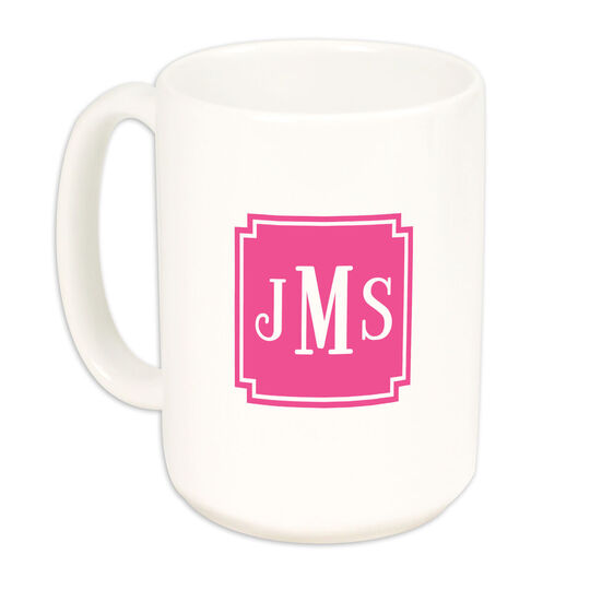 Classic Monogram Ceramic Mug